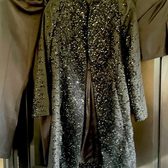 WHBM Embellished Black Jacket XS - Picture 7 of 8